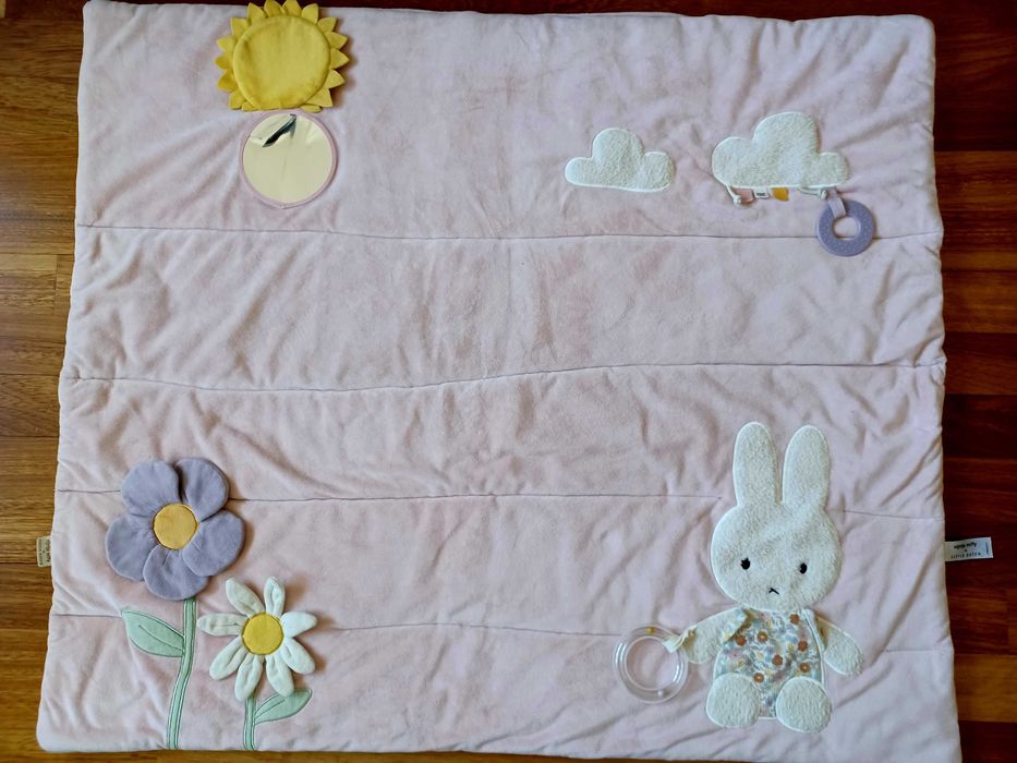 Tapete Atividades Bebé LITTLE DUTCH Miffy Little Flowers 80cm X 100cm