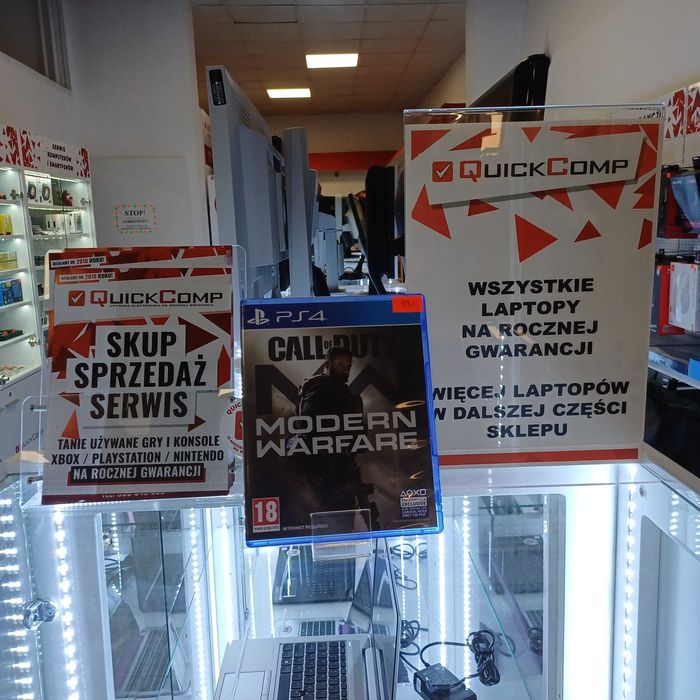 Gra PlayStation 4 PS4 / PS5 Call Of Duty Modern Warfare Gwar 1 rok
