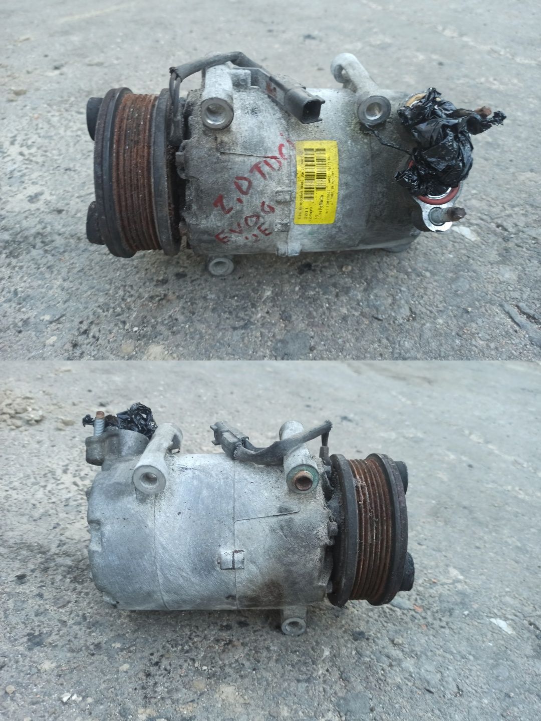Компресор кондиціонера Ford Focus Mondeo Transit Connect 1.6 1.8 2.0