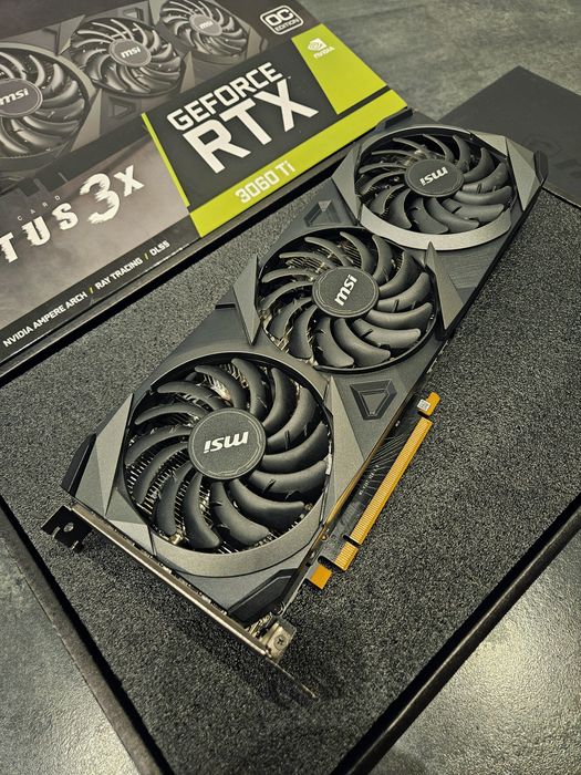 Karta graficzna MSI GeForce RTX 3060 Ti VENTUS 3X OC 8 GB LHR