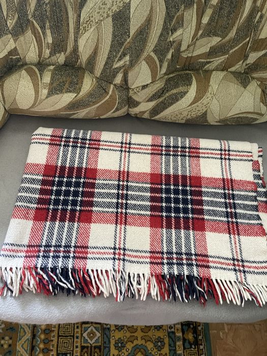 Шерстяной плед 150/190 см