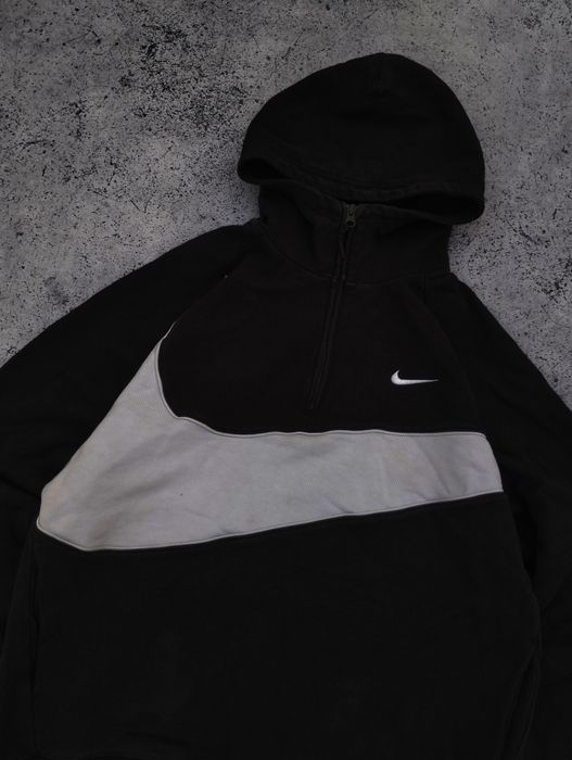 худи nike big swoosh x stussy