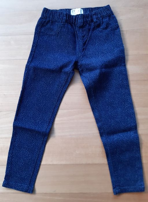 Calças de ganga menina, tam 4-5 anos