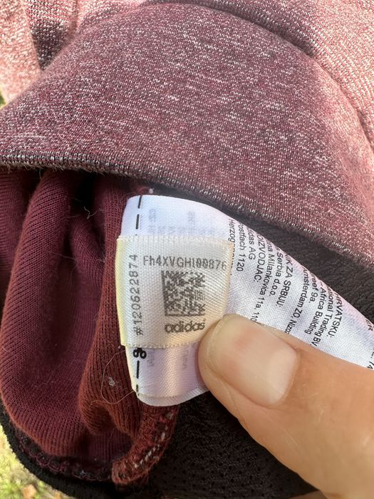 Bluza zapinana z kapturem Adidas