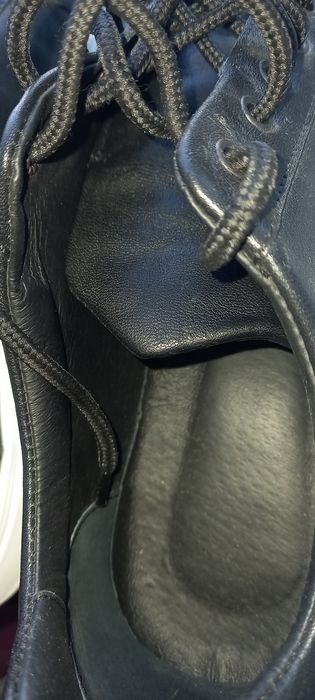 Шкіряні макасини, туфлі 27см.устілка