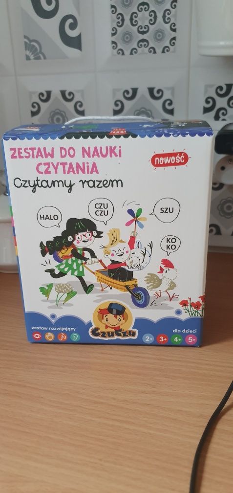 Czu Czu czytamy razem zestaw do nauki czytania