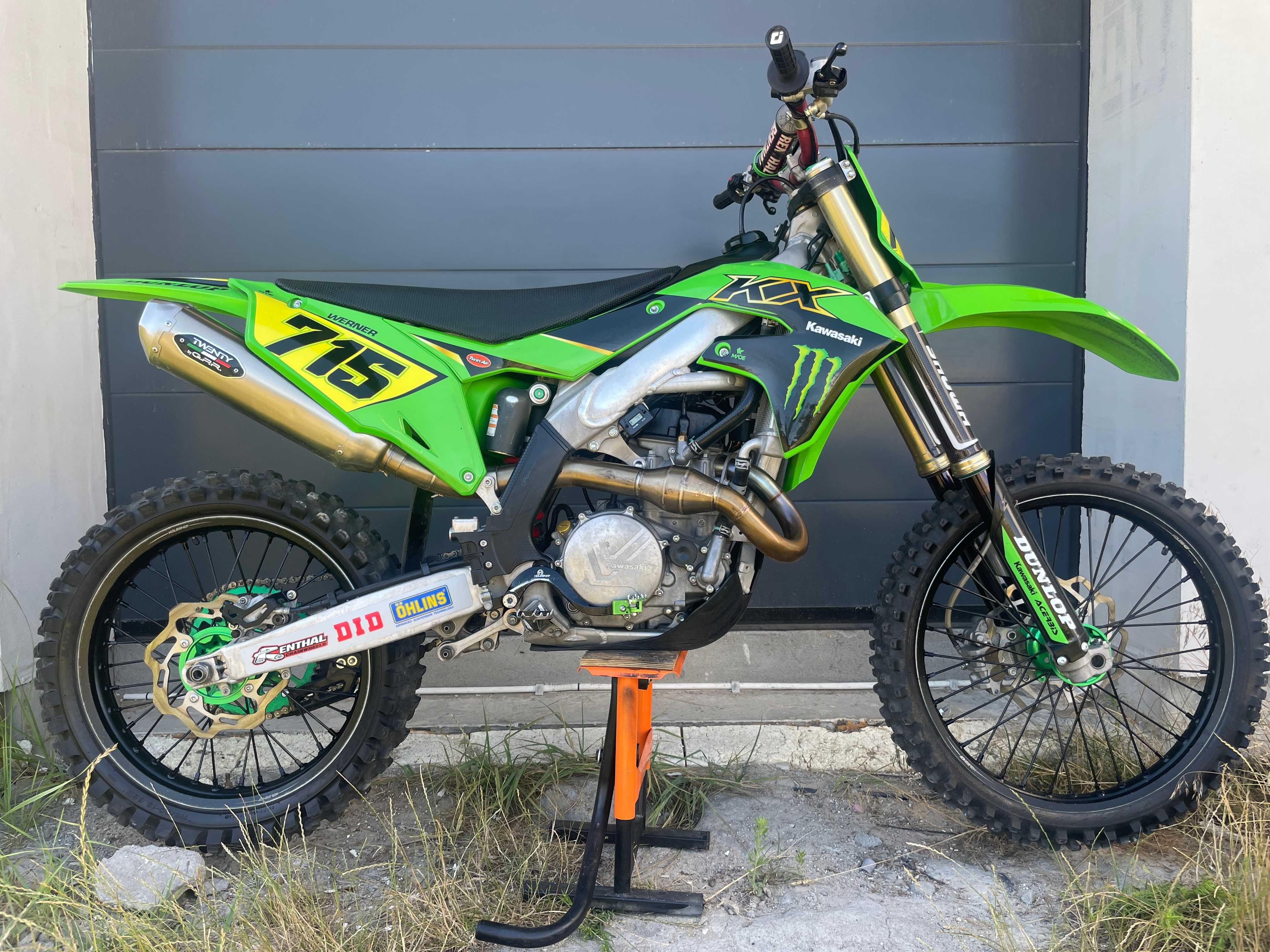 Kawasaki KXF450 KXF-450 KX450F rok 2021 cross enduro zamiana offroad