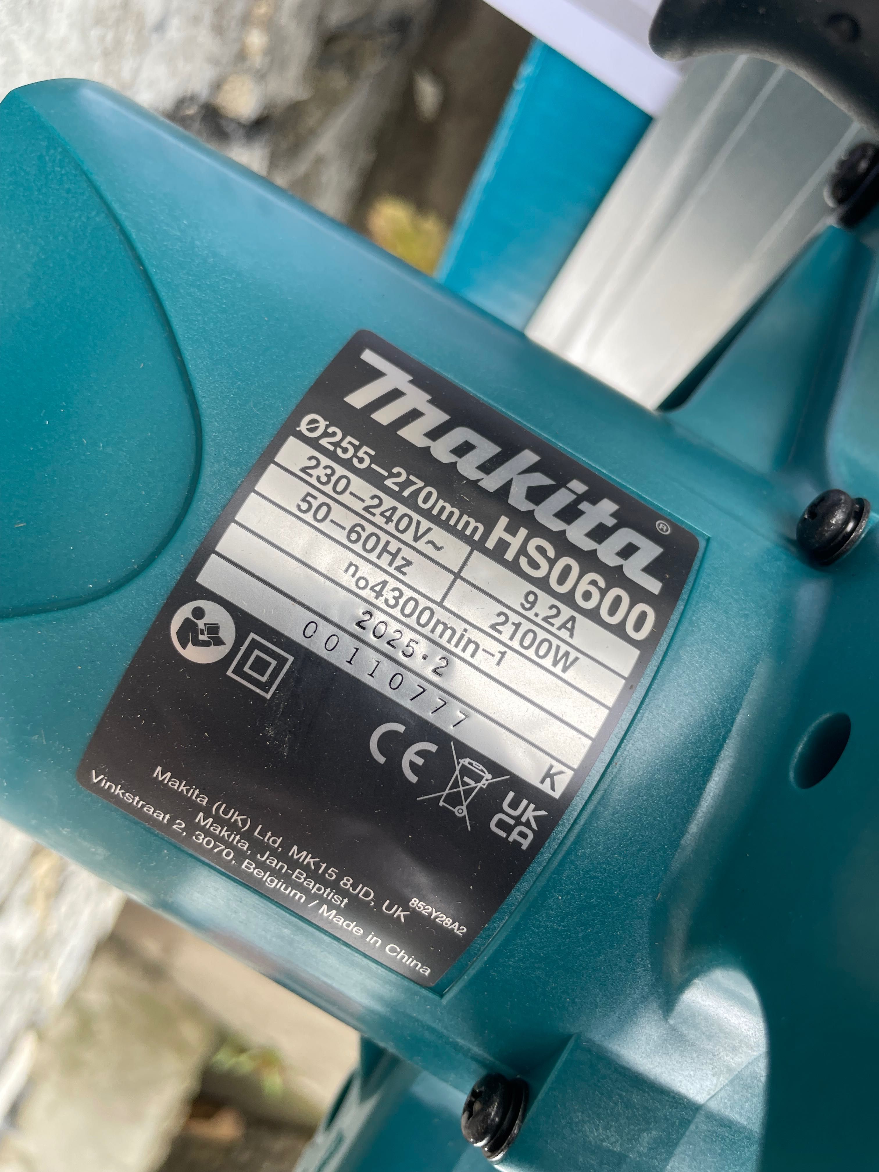 Makita HS0600/дискова пила макіта 220в