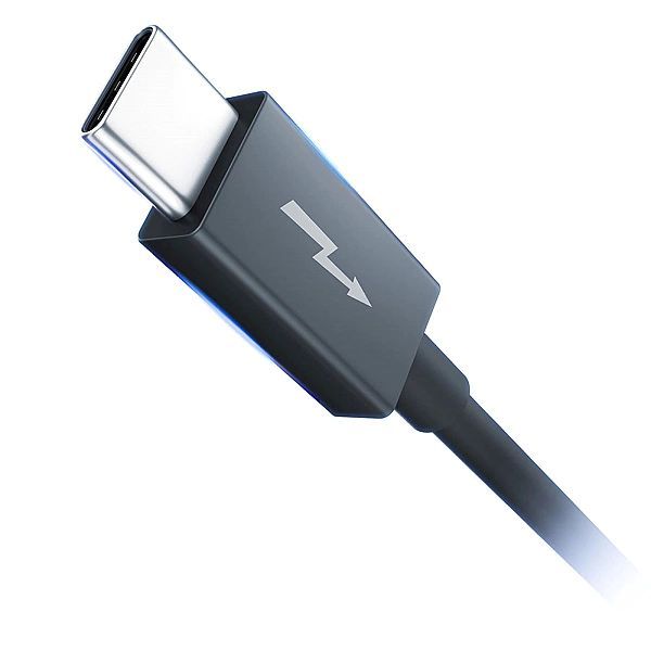 Kabel 3mk Hyper Cable ThunderBolt 240w - czarny