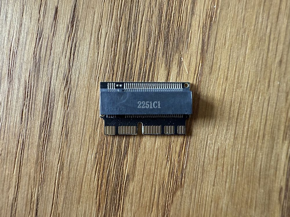 m.2 Adapter NVMe PCIe M2 NGFF do SSD do Apple do Macbook Air Pro