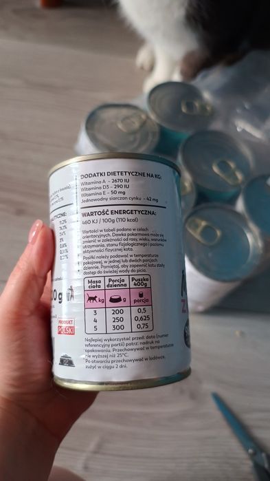 Mokra karma dla kota KOEMA wołowina z jagnięciną 6x 400g