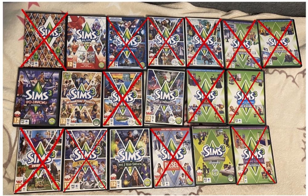 The Sims 3 - 3 dodatki i 1 akcesoria