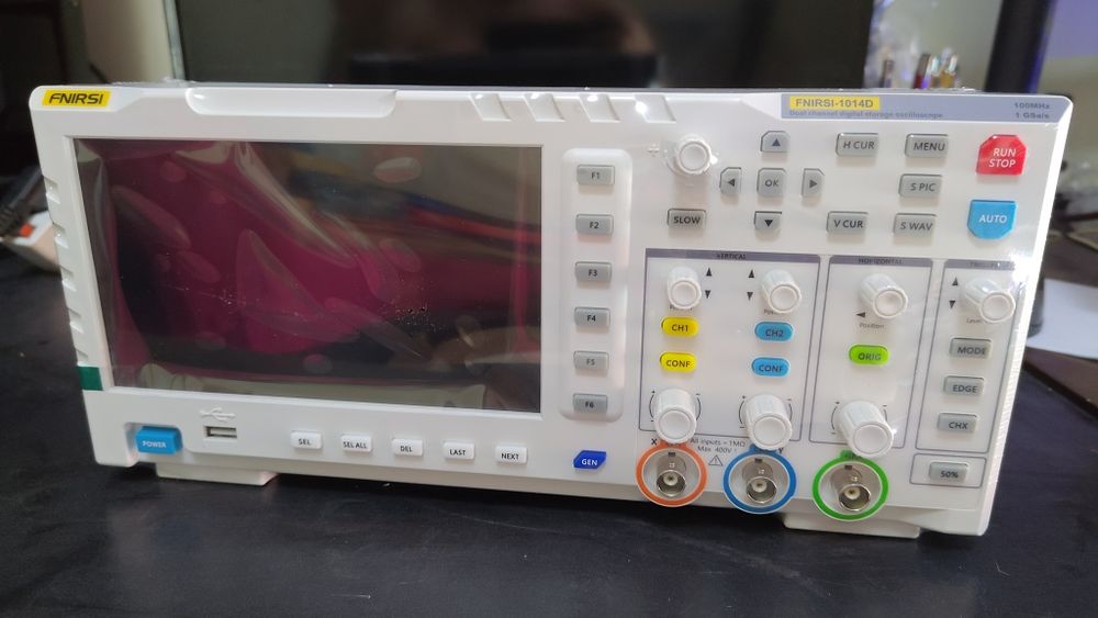 Osciloscópio Digital FNIRSI-1014D NOVO