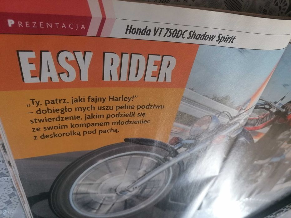 Gazeta Świat Motocykli 2007 11 Honda shadow varadero KTM EXC R 450 530