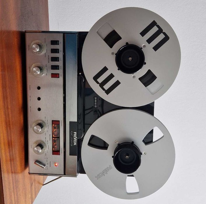 Revox A77 2-Traks – kultowy magnetofon szpulowy po serwisie!