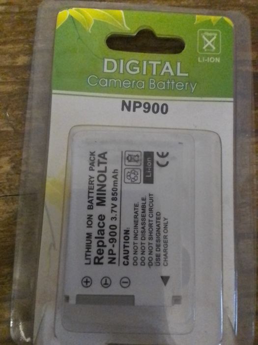 Батарея Minolta Replace NP 900 Camera Battery аккумулятор павербанк