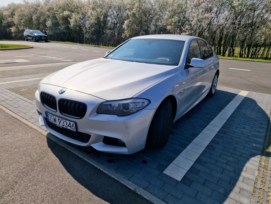 BMW SERIA 5 F10 520d M-PAKIET WEBASTO 184km alcantara 2013r