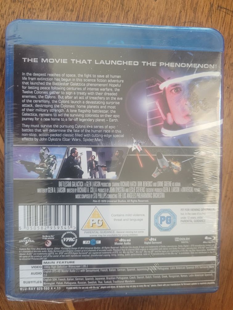 Blu-Ray Battlestar Galactica 2013 Universal/Napisy PL/folia