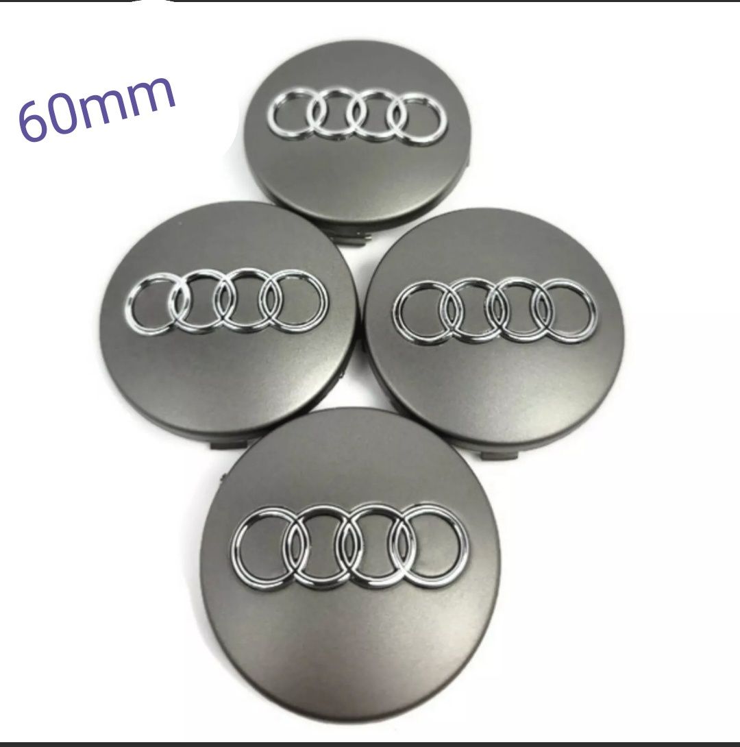 Centros de Jante Audi 60mm ou 68mm - Novos