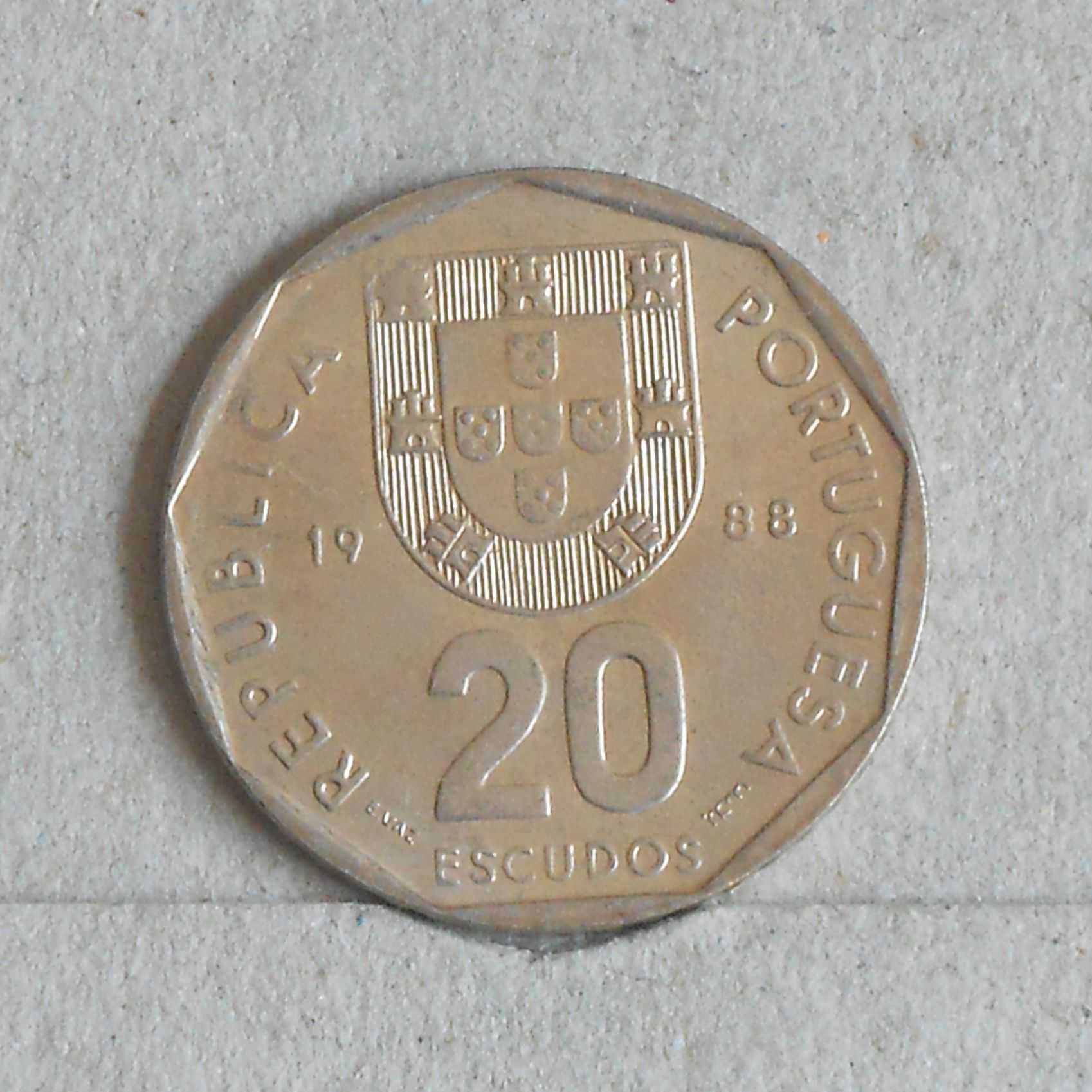 Portugal 20 escudos 1988 - olx X10791