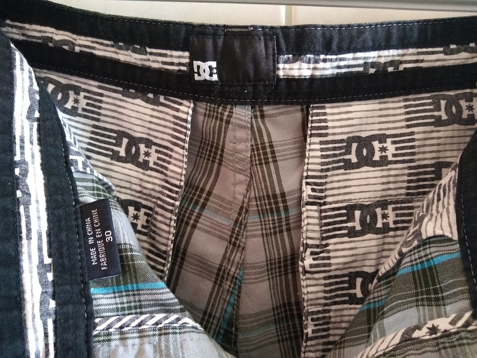 DC* Dillinger Amerykańskie męskie krótkie spodnie, Pas 80-84 cm