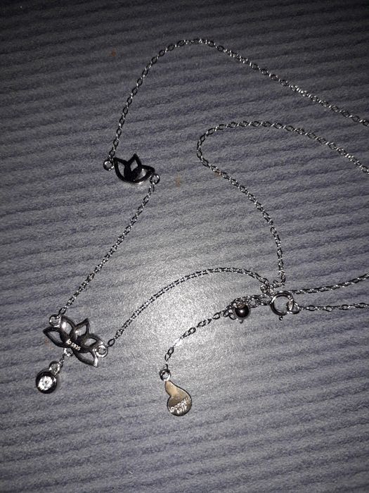 Серебряный кулон "чистота  лотоса"