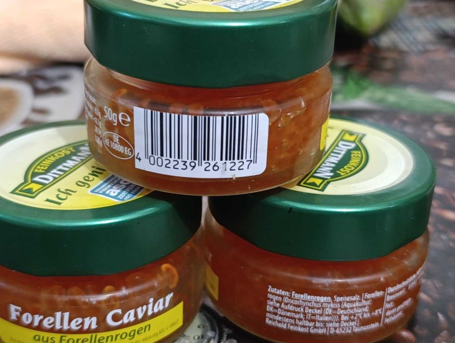 ікра форелі від німецького виробника Feinkost Dittmann.