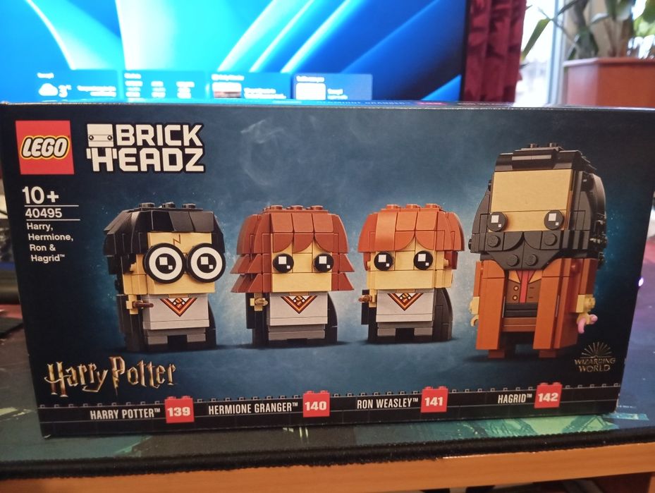 Lego Harry Potter BrickHeadz: Harry, Hermione, Ron & Hagrid 40495