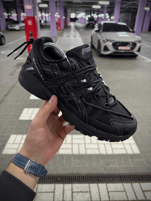 Термо кросівки чоловічі Asics Gel Kahana TR V2 Waterproof (чорні)