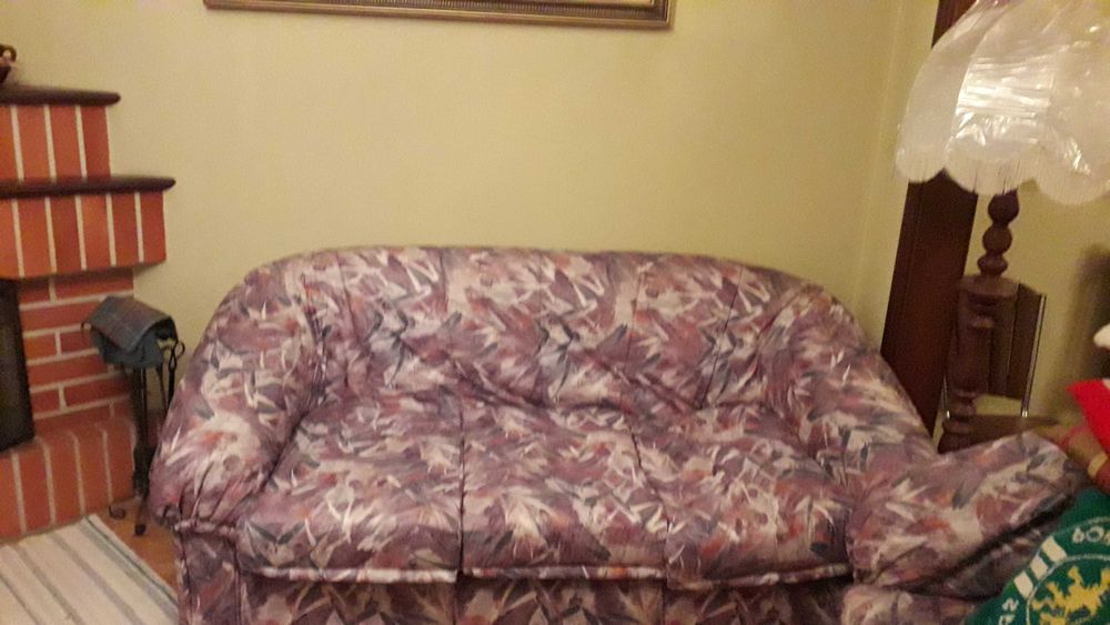 trem de Sofás em tecido .