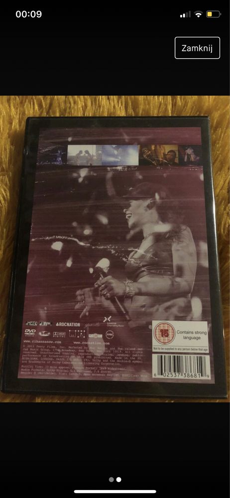 Rihanna - 777 a tour documentary dvd