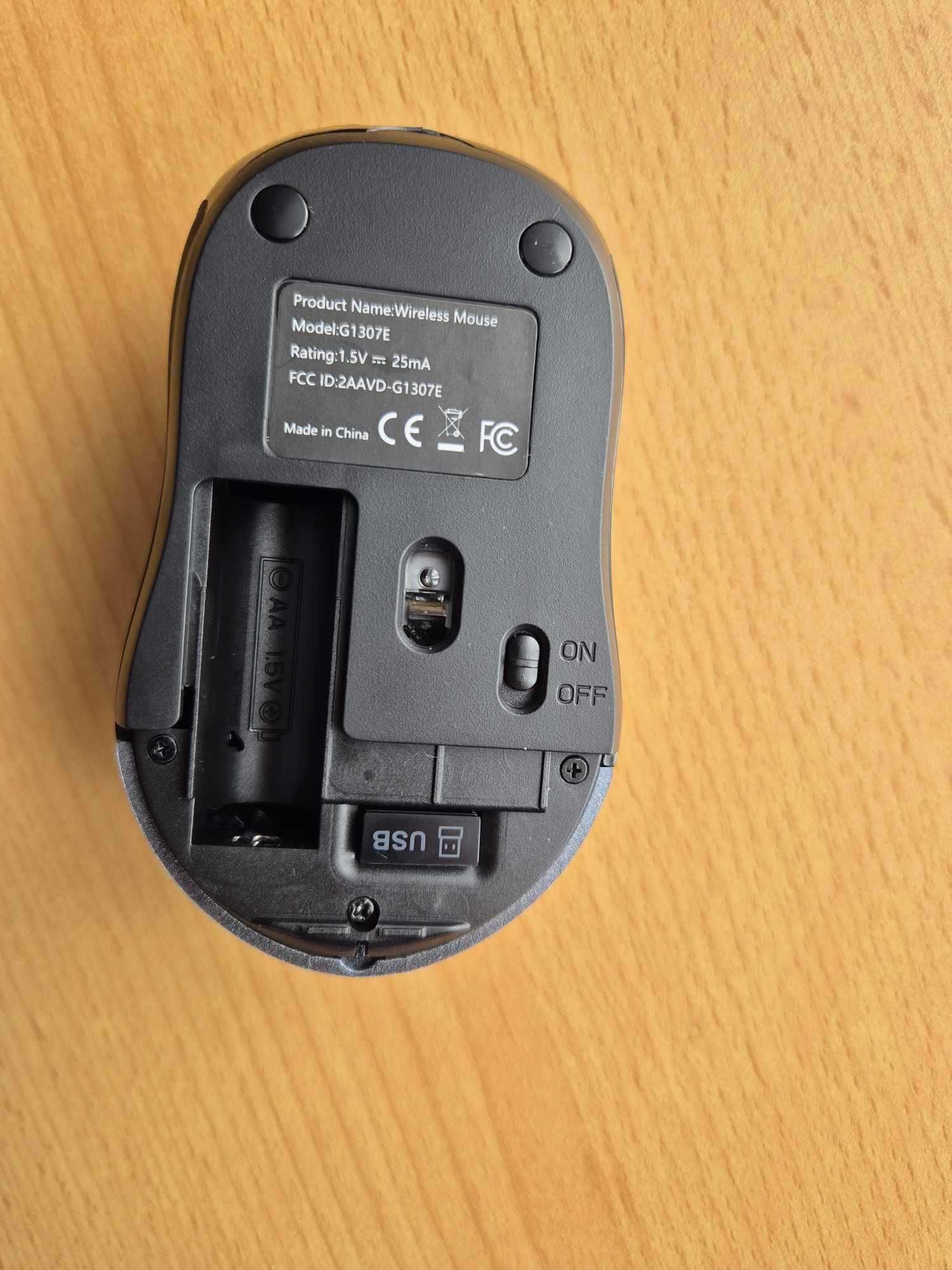 Mysz Bezprzewodowa G1307E Niebieska