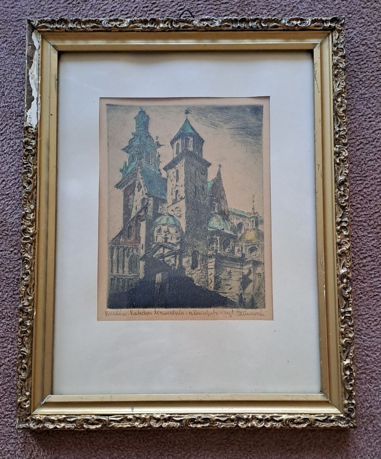 Grafika - Katedra Wawelska