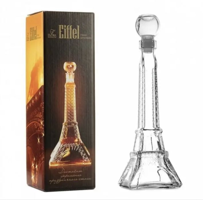 Графин для коньяка Эйфелева  башня