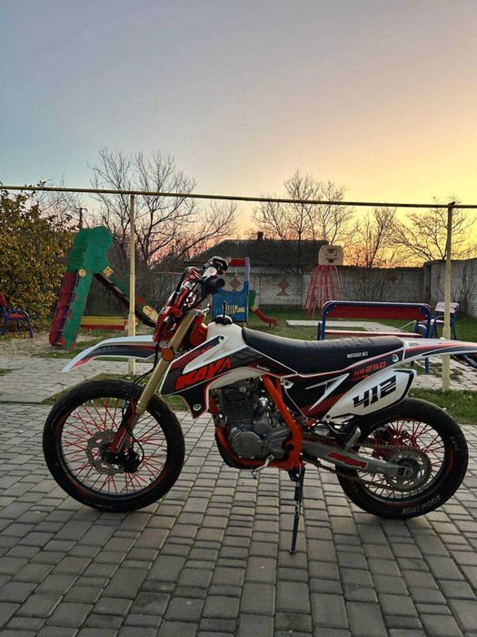 Продаю мотоцикл KAYA 412 XB250 мотард срочно!!!
