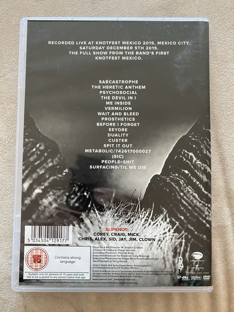 Slipknot Day Of The Gusano: Live In Mexico na DVD
