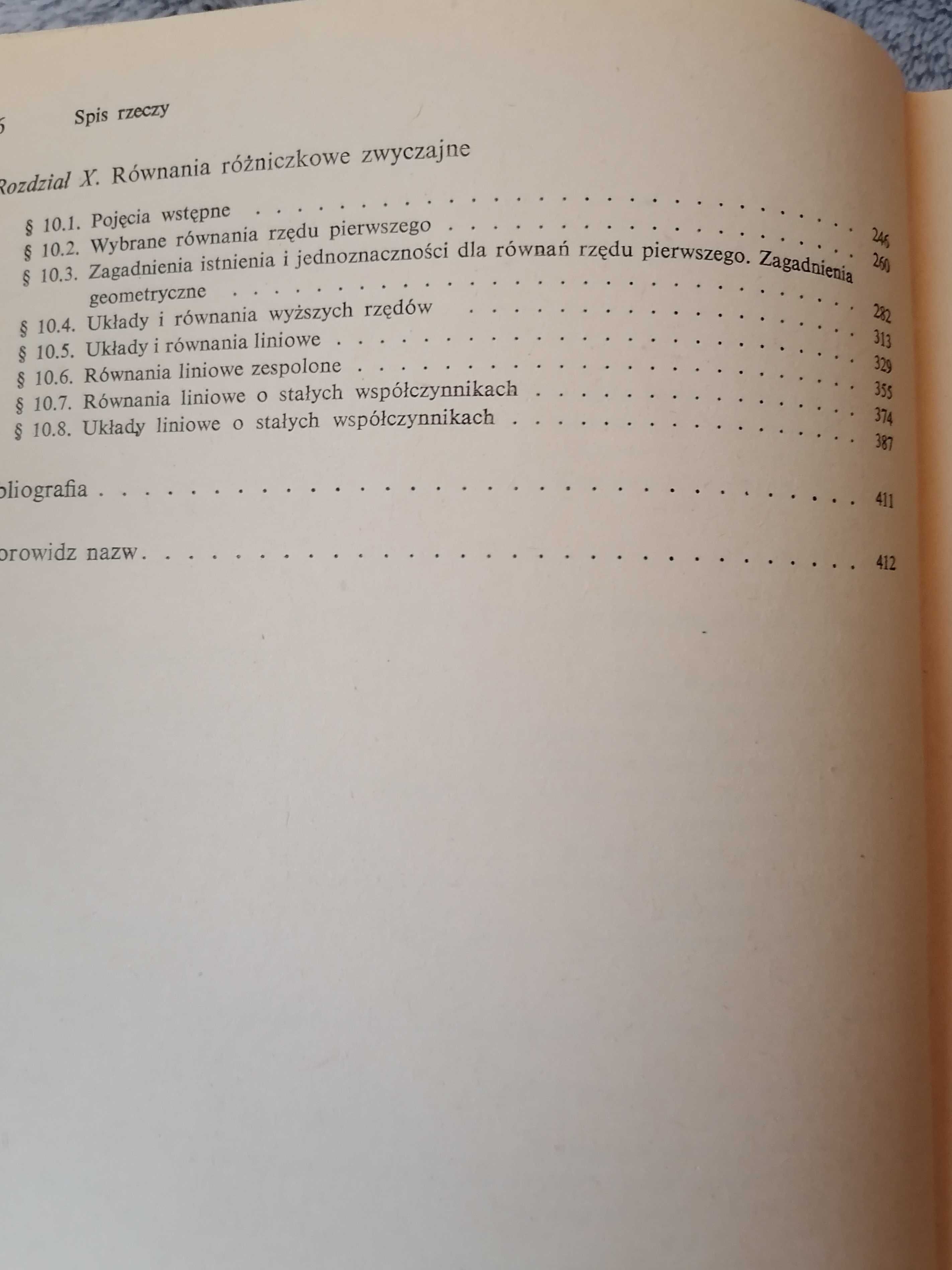 Matematyka dla politechnik tom II Mączyński Muszyński Traczyk Żakowski