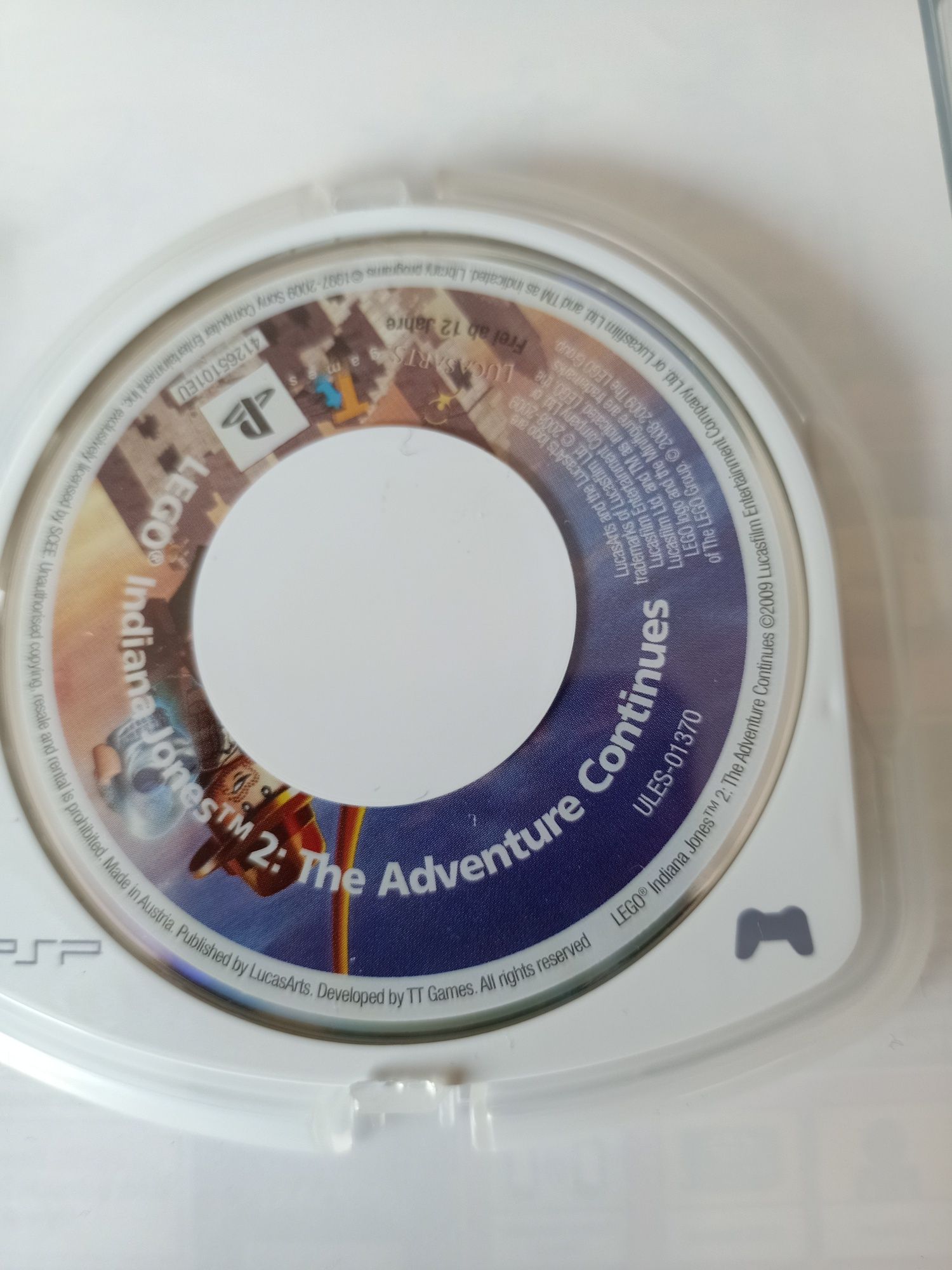 PSP sony gra lego indiana jones 2
