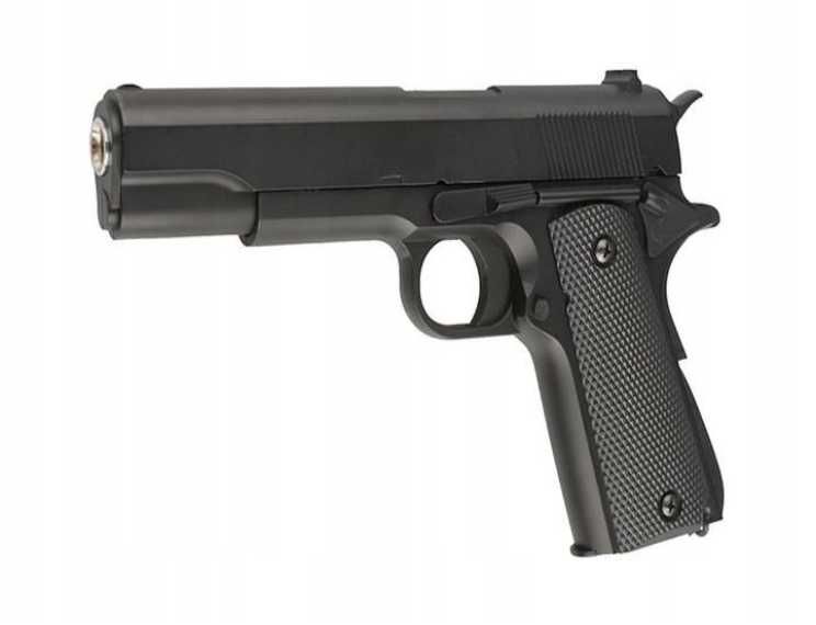 Іграшковий пістолет на пульках металевий дитячий CYMA ZM19 ЗМ 19
