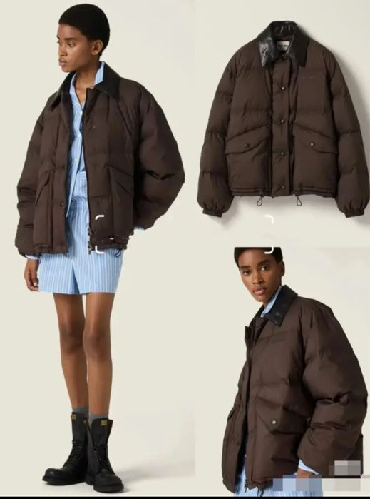 Нова! Жіноча зимова куртка/ пуховик  Miu Miu