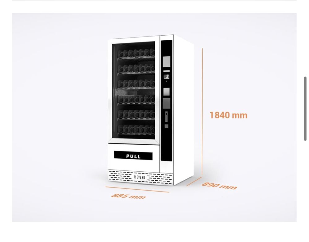Nowoczesna maszyna vendingowa Solid 8