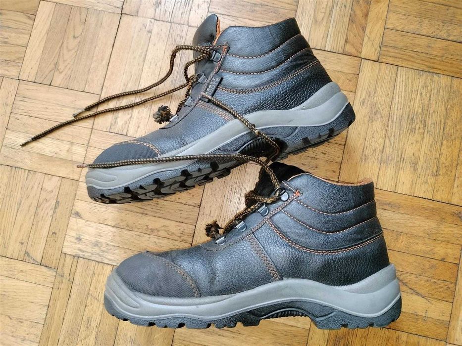 Buty robocze Willax Safety&More, r.41/27cm, skóra, wzmacniane czubki
