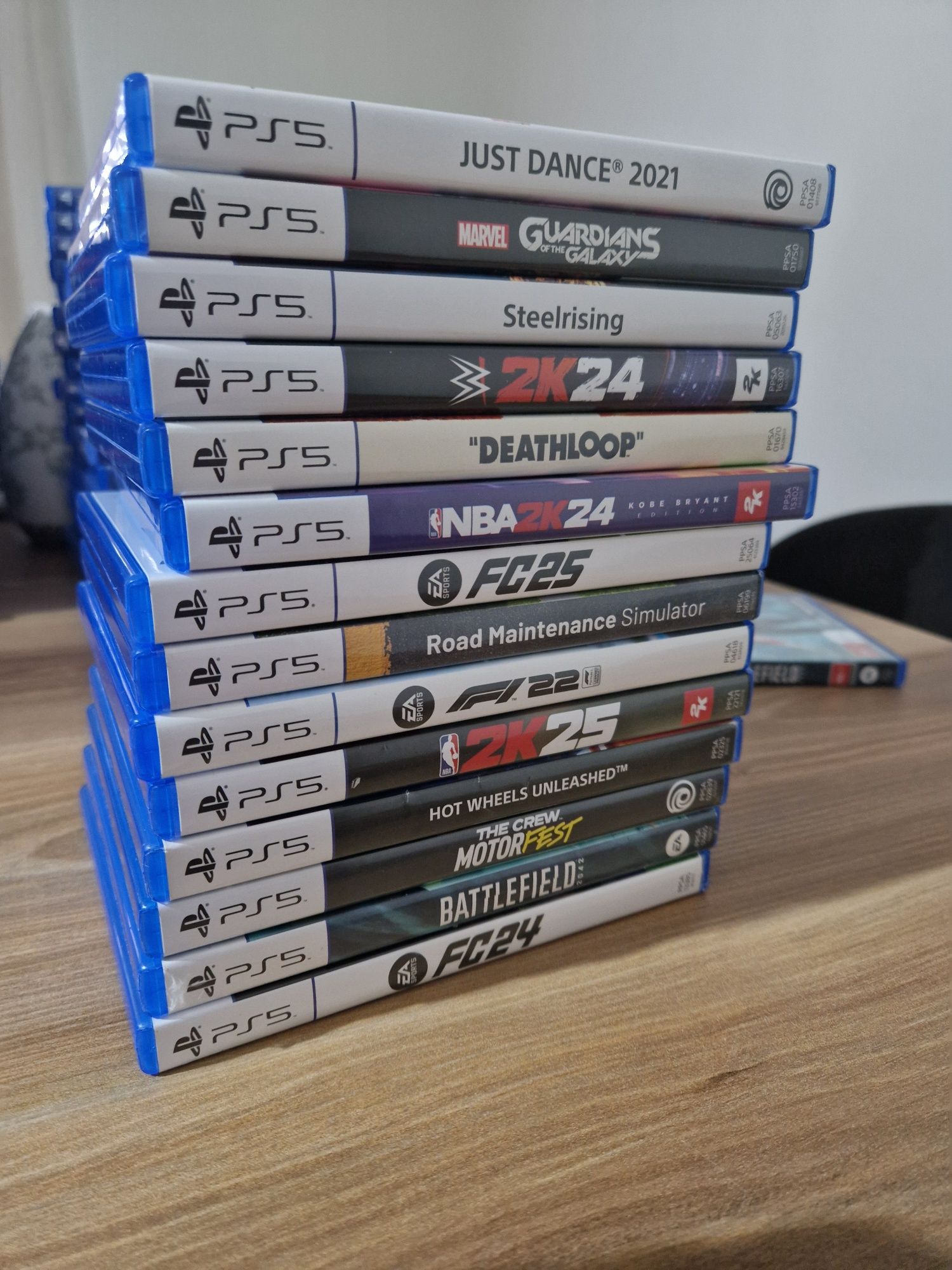 Vários jogos de ps5 preços na descrição