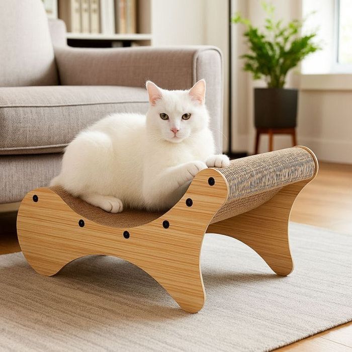 Drapak Tekturowy Dla Kota ZooVera Leżak Kartonowy Legowisko