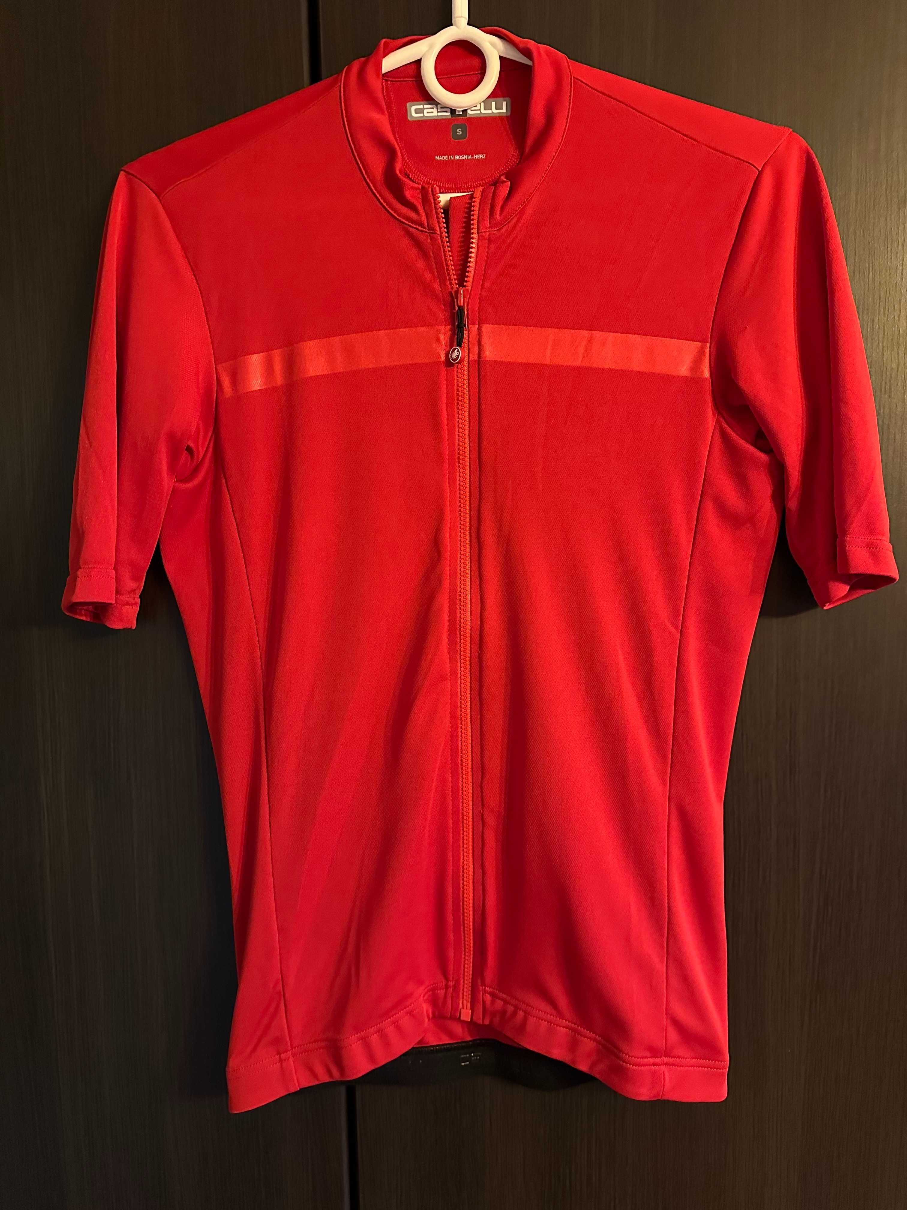 Koszulka rowerowa CASTELLI Classifica RED S