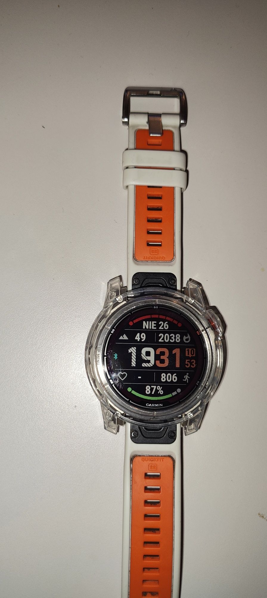 Etui 2 sztuki dla zegarka Garmin serii Fenix 7x, 7x Pro o średnicy 51m