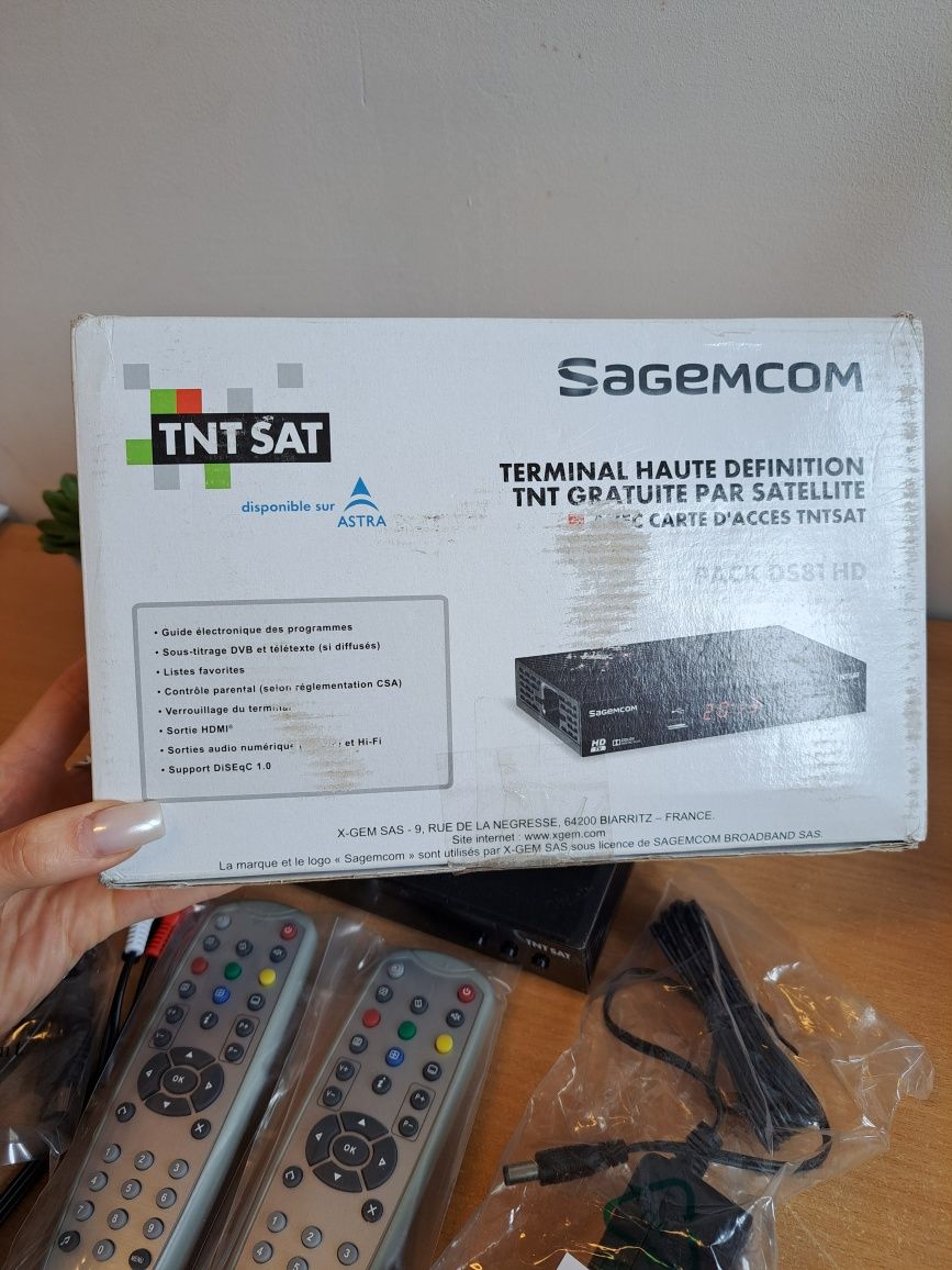 Dekoder satelitarny Sagemcom DS81 HD