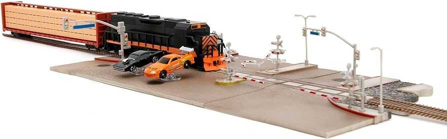 Fast & Furious Nano Train Scene Diorama