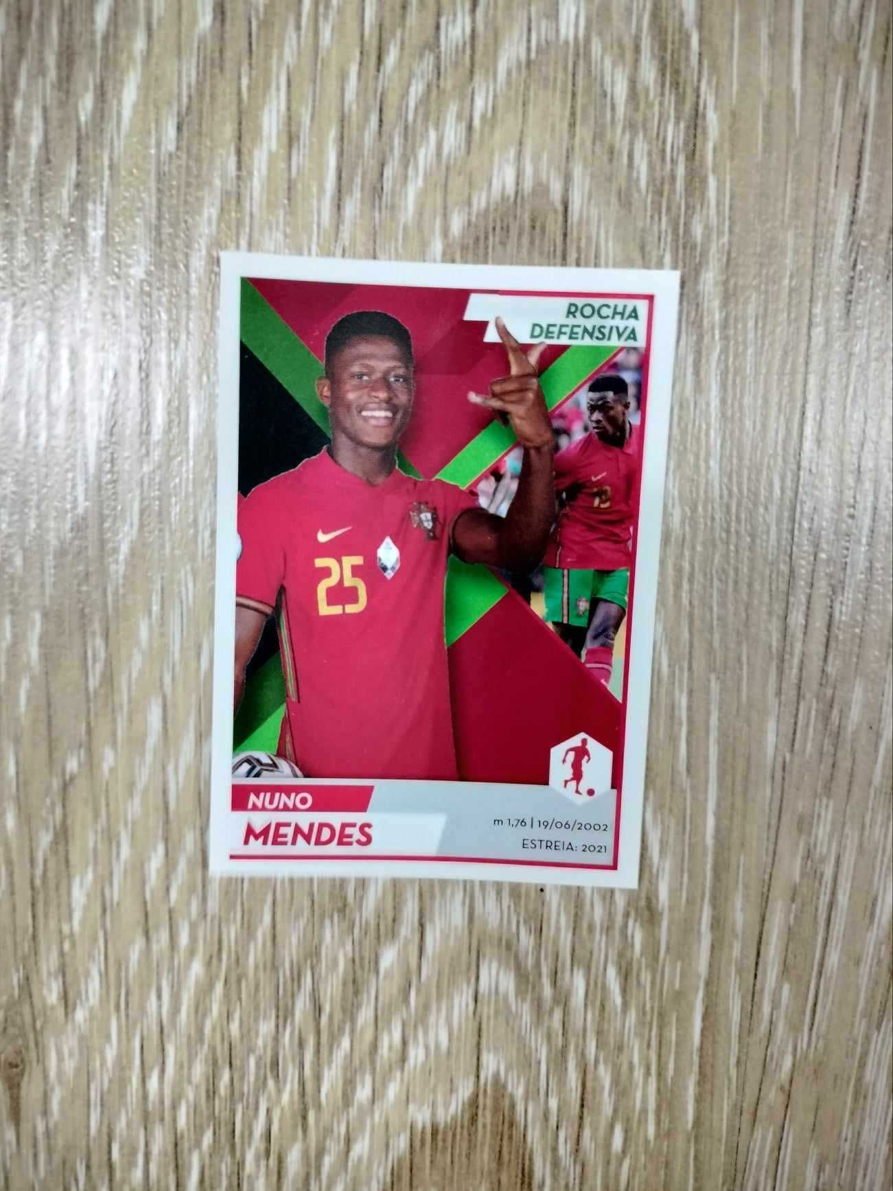 Cromo Nuno Mendes FPF Portugal