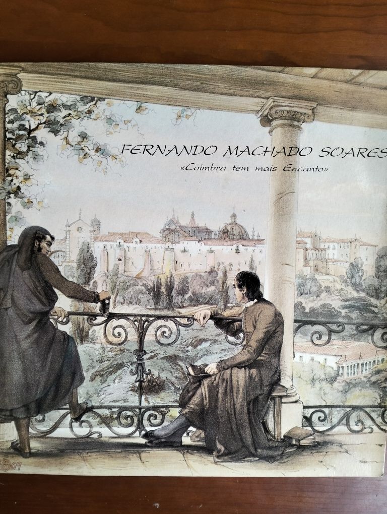 Disco de vinil LP Fernando Machado Soares - Coimbra tem mais Encanto'